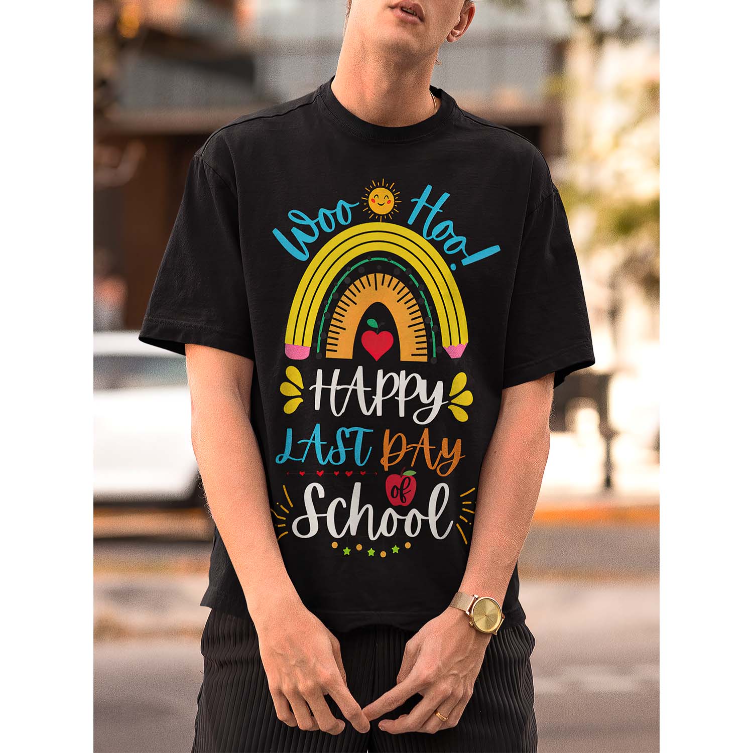 Woo Hoo Happy Last Day Of School Shirt