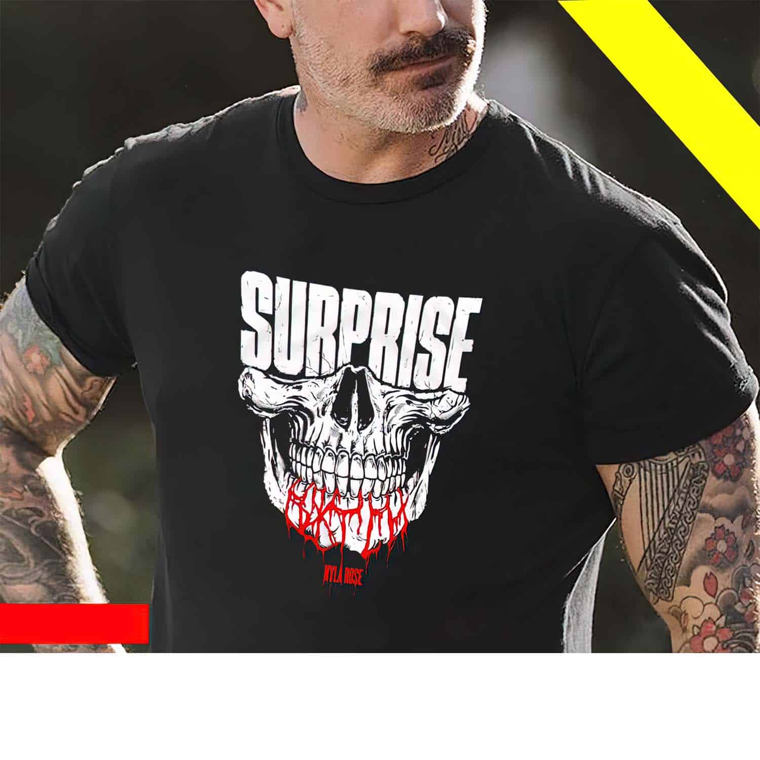 Nyla Rose Surprise Skull Shirt Nyla Rose Surprise Skull Shirt