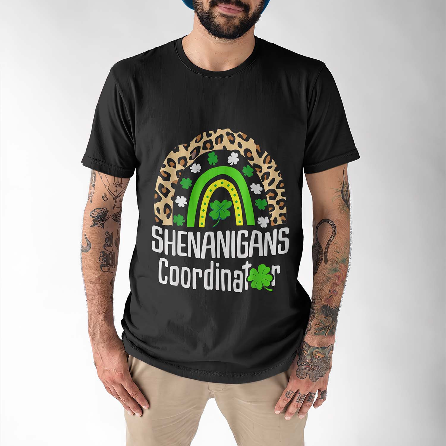 Shenanigans Coordinator Rainbow Leopard St Patrick’S Day Shirt Shenanigans Coordinator Rainbow Leopard St Patrick’S Day Shirt