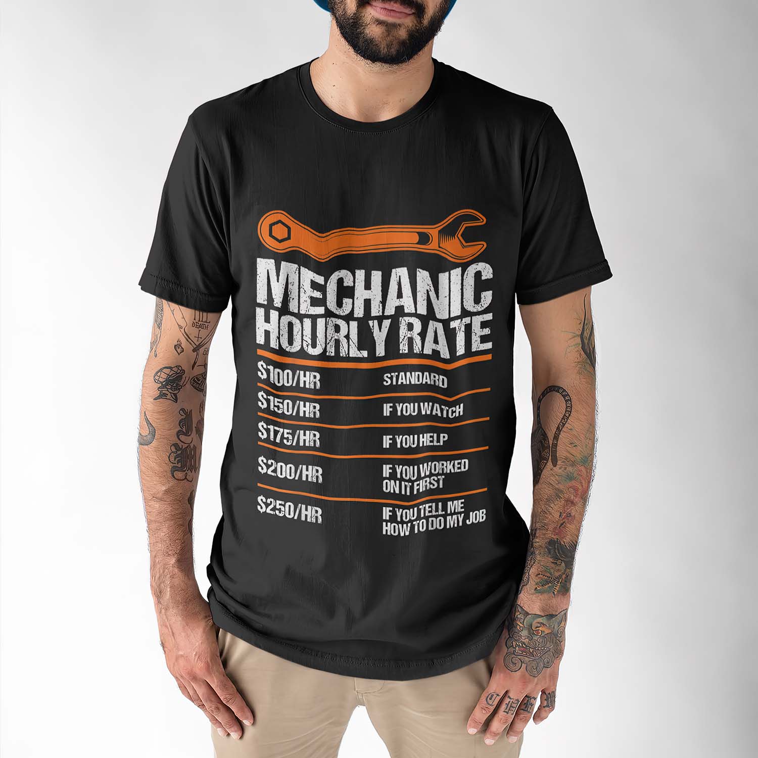 Mechanic Hourly Rate Shirt