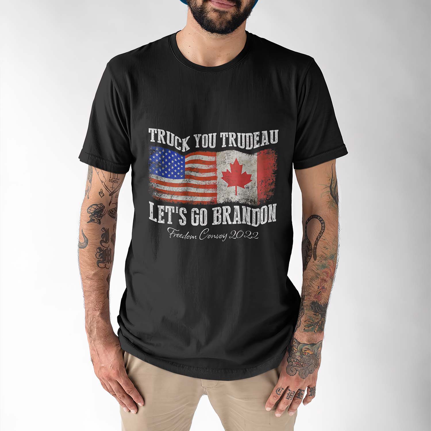 Truck You Trudeau Let’S Go Brandon Shirt Truck You Trudeau Let’S Go Brandon Shirt