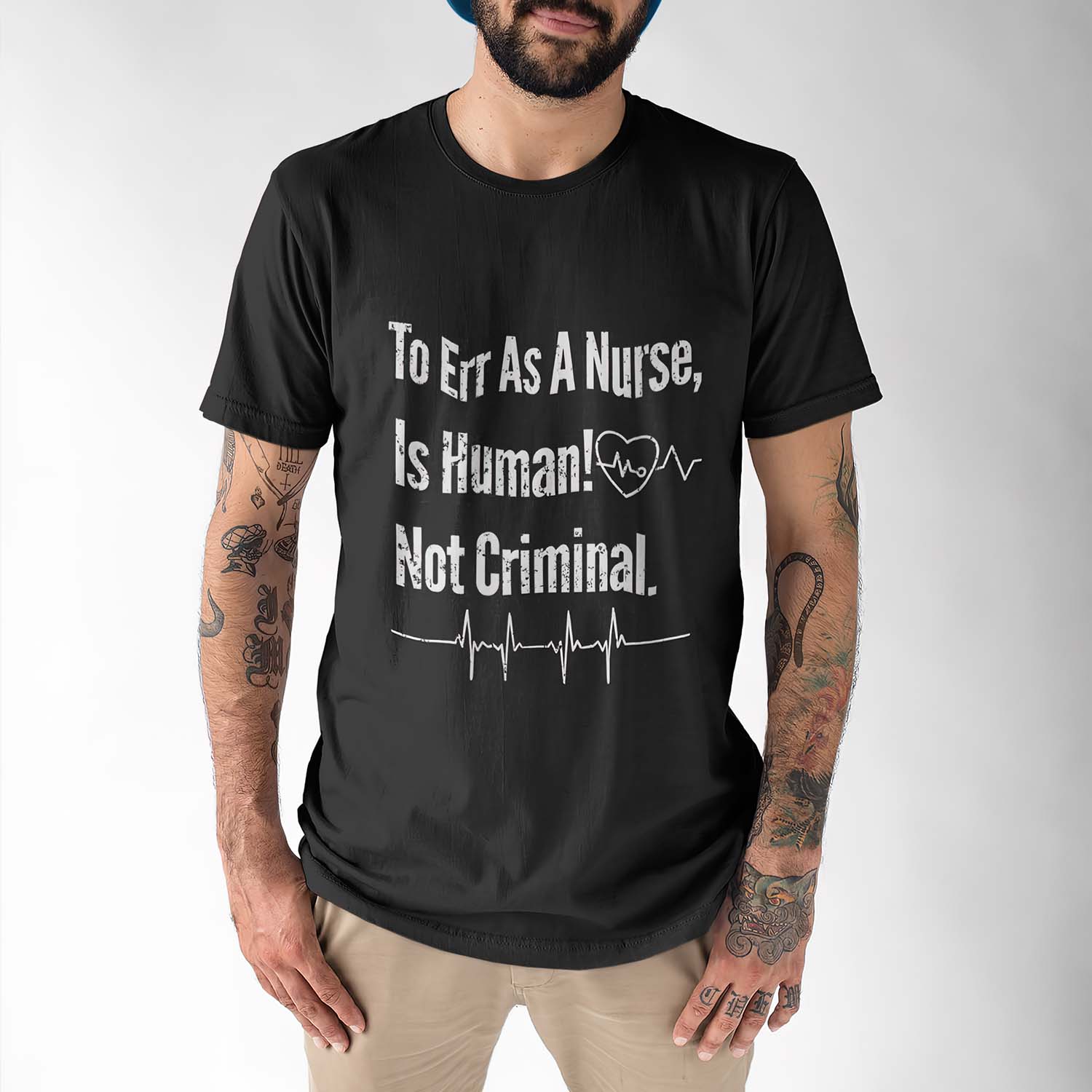 To Err As A Nurse Is Human Not Criminal Shirt To Err As A Nurse Is Human Not Criminal Shirt