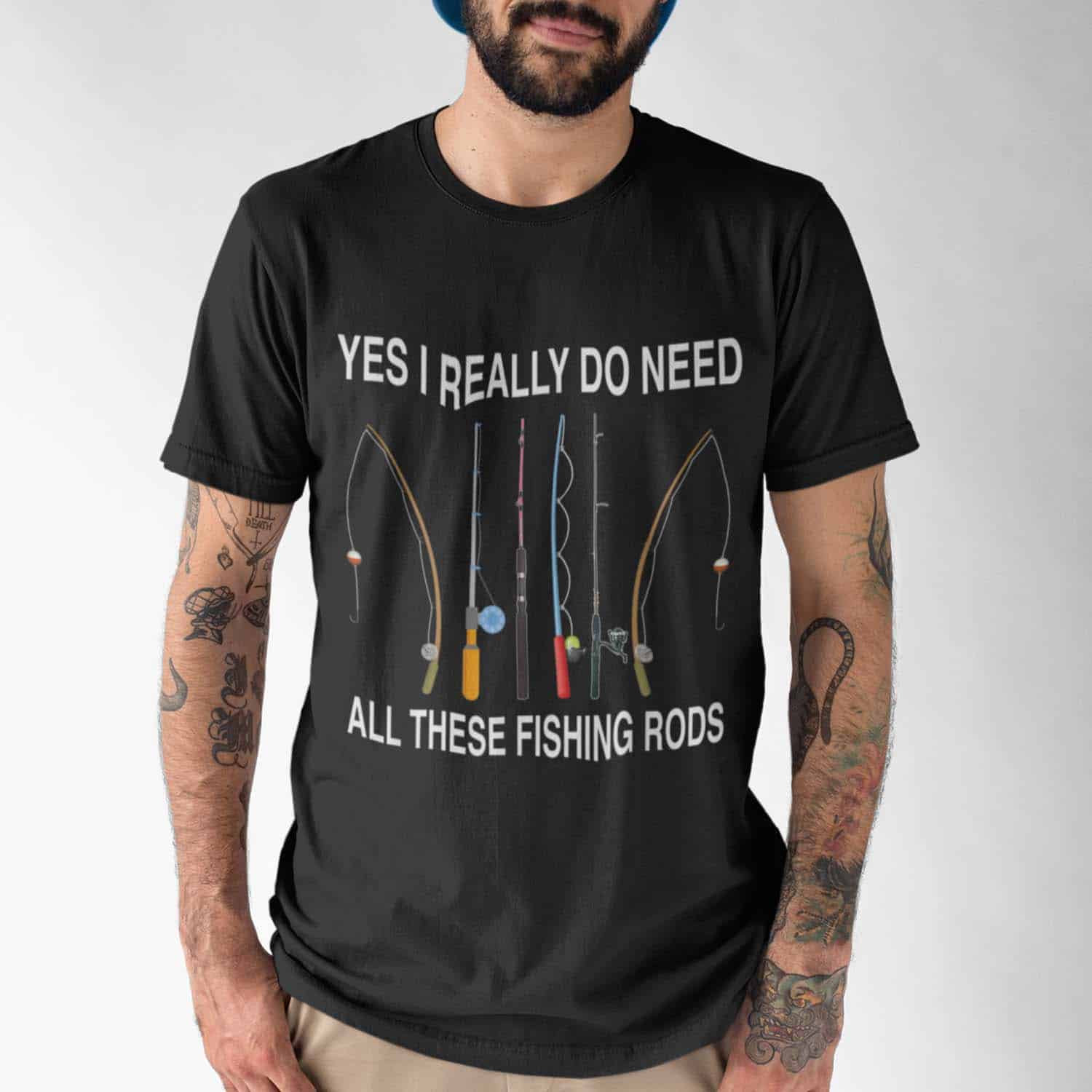 Yes I Really Do Need All These Fishing Rods Shirt Yes I Really Do Need All These Fishing Rods Shirt