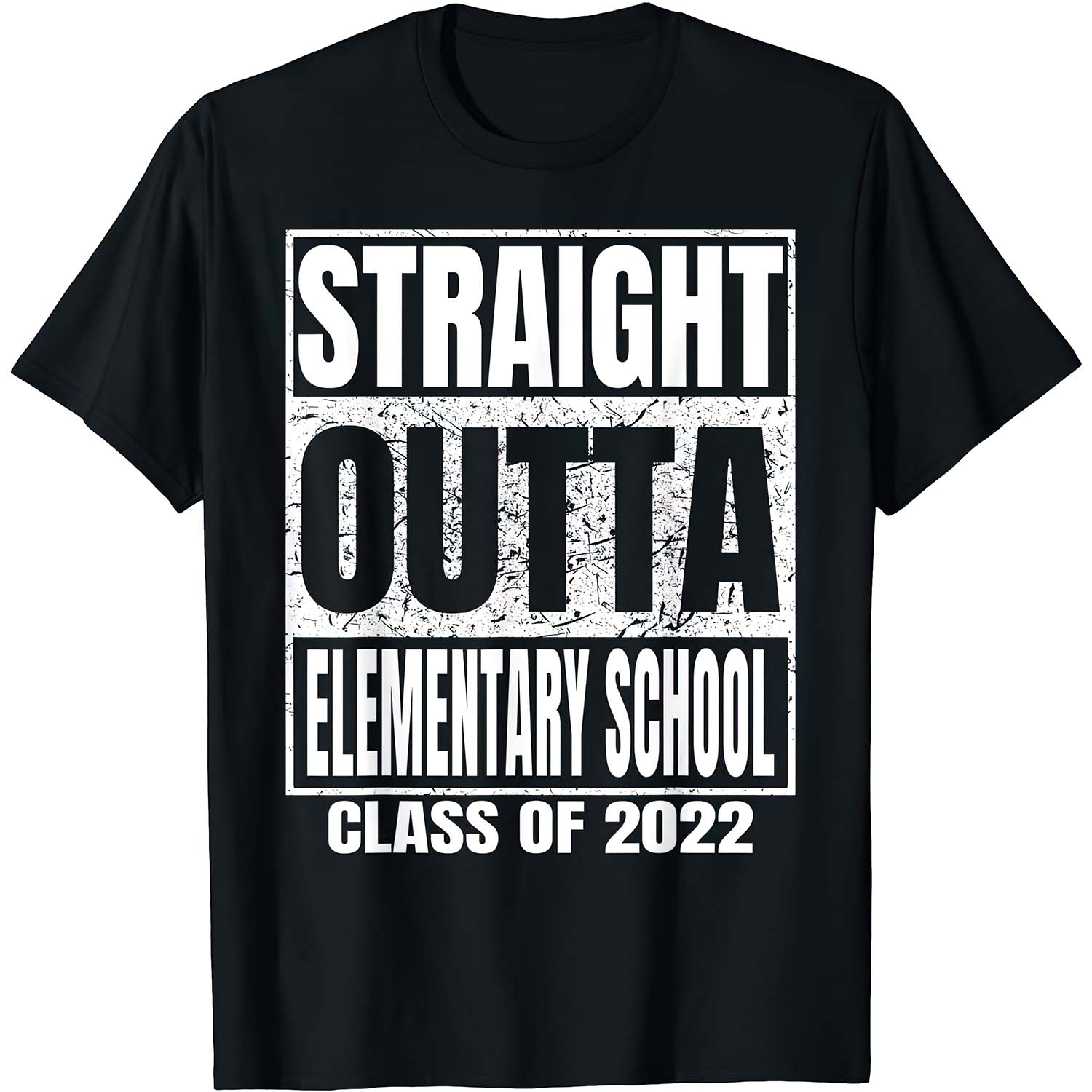 Straight Outta Elementary School Class Of 2022 Shirt