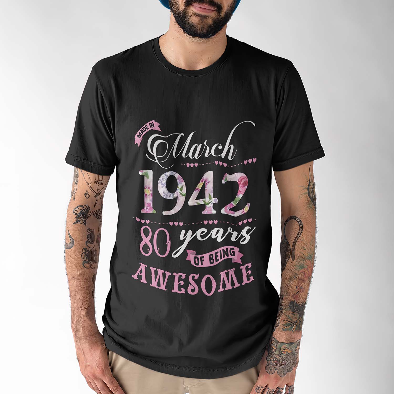 March 1942 80 Years Of Being Awesome Shirt