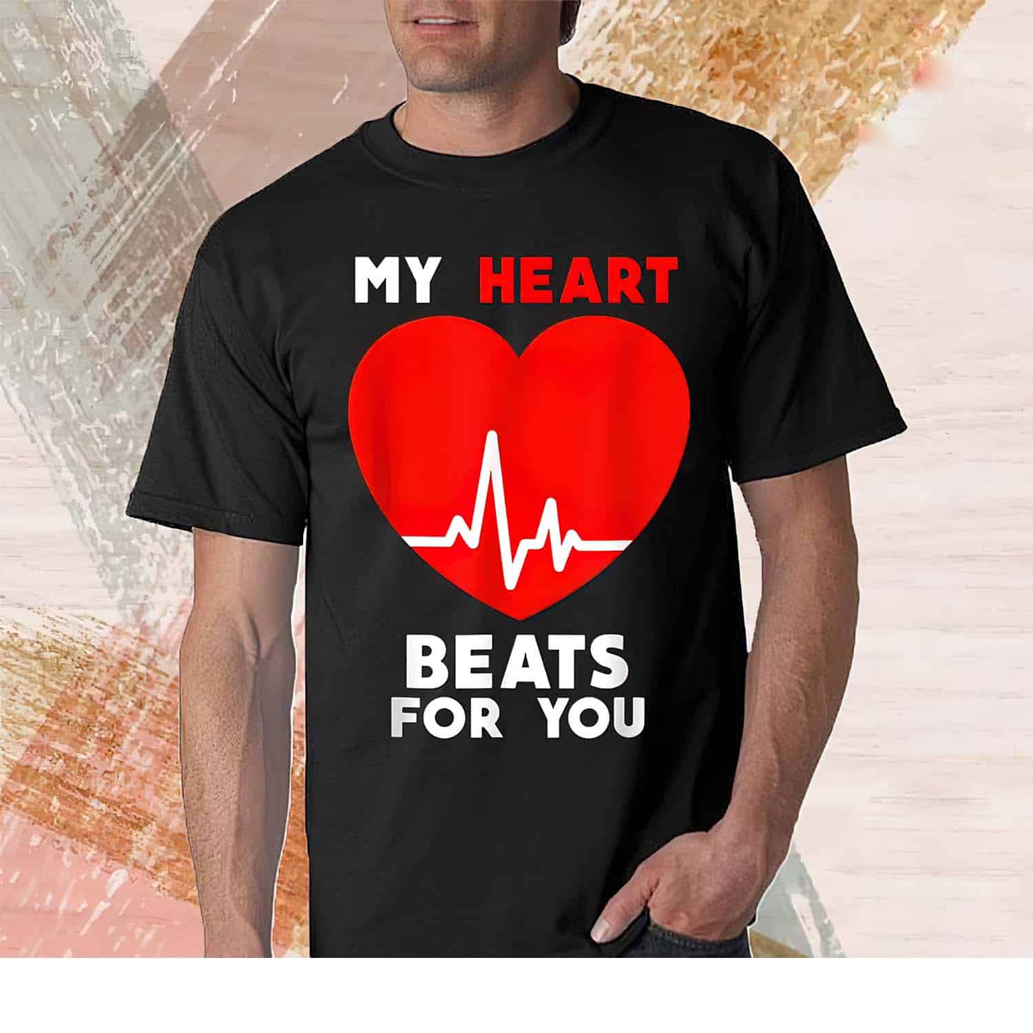 My Heart Beats For You Shirt My Heart Beats For You Shirt