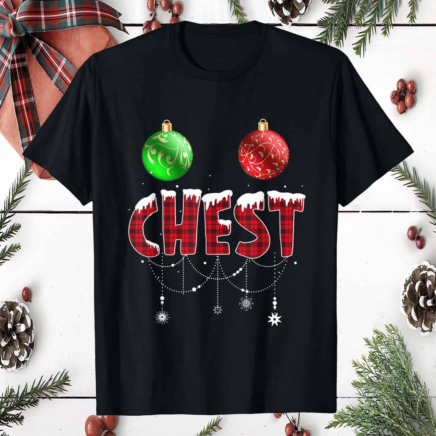 Chest Nuts Christmas Shirt Chest Nuts Christmas Shirt