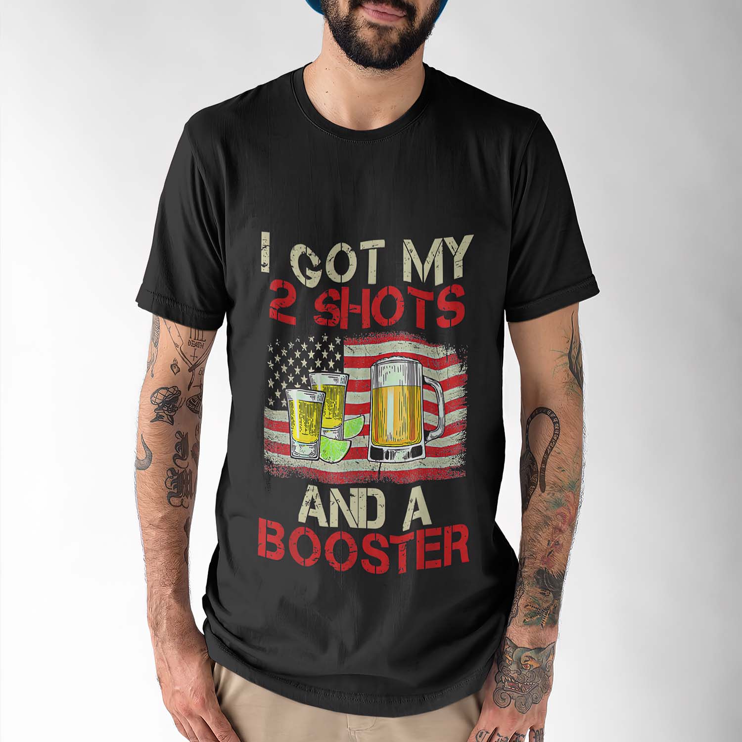 I Got My 2 Shots And A Booster Shirt
