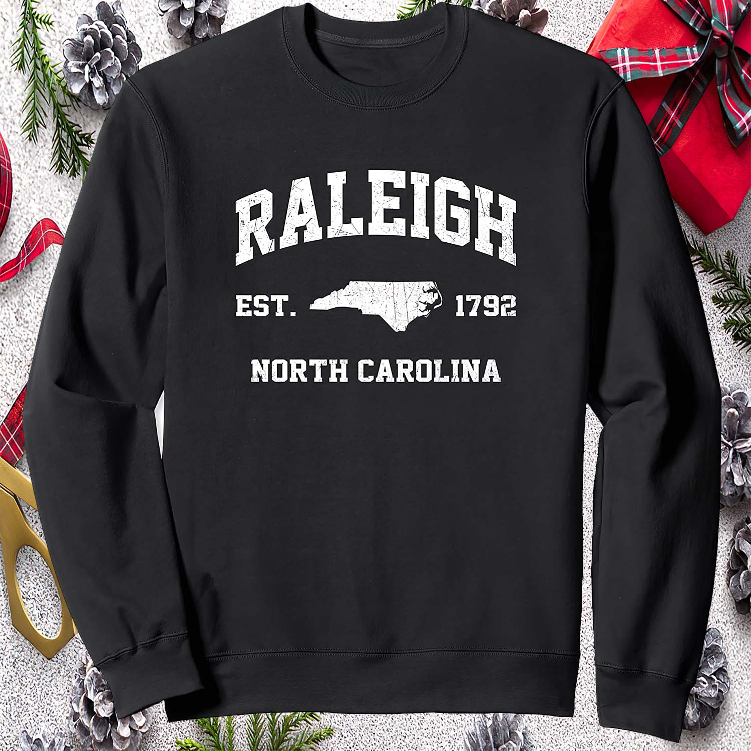 Raleigh North Carolina Sweatshirt Raleigh North Carolina Sweatshirt
