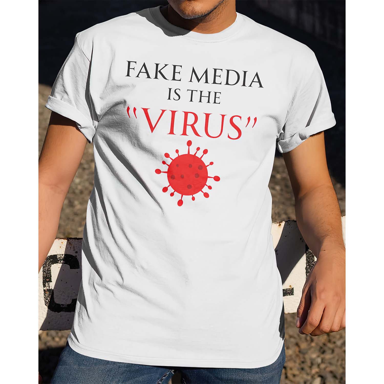Media Is The Virus Shirt Media Is The Virus Shirt