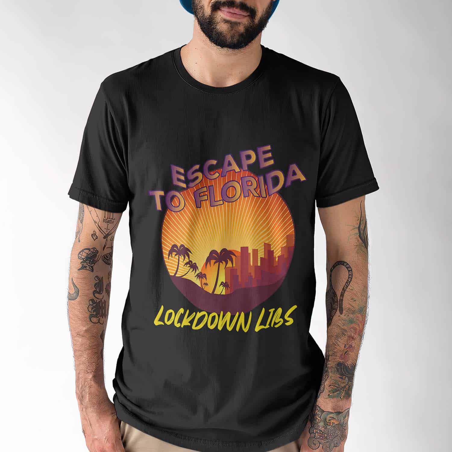 Escape To Florida Lockdown Libs Shirt Escape To Florida Lockdown Libs Shirt