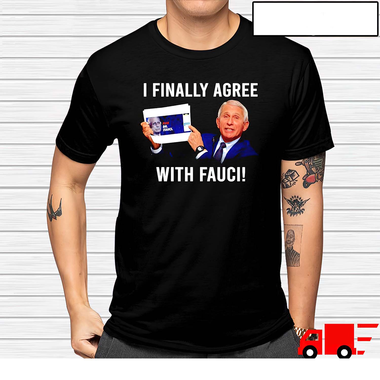 I Finally Agree With Fauci Shirt