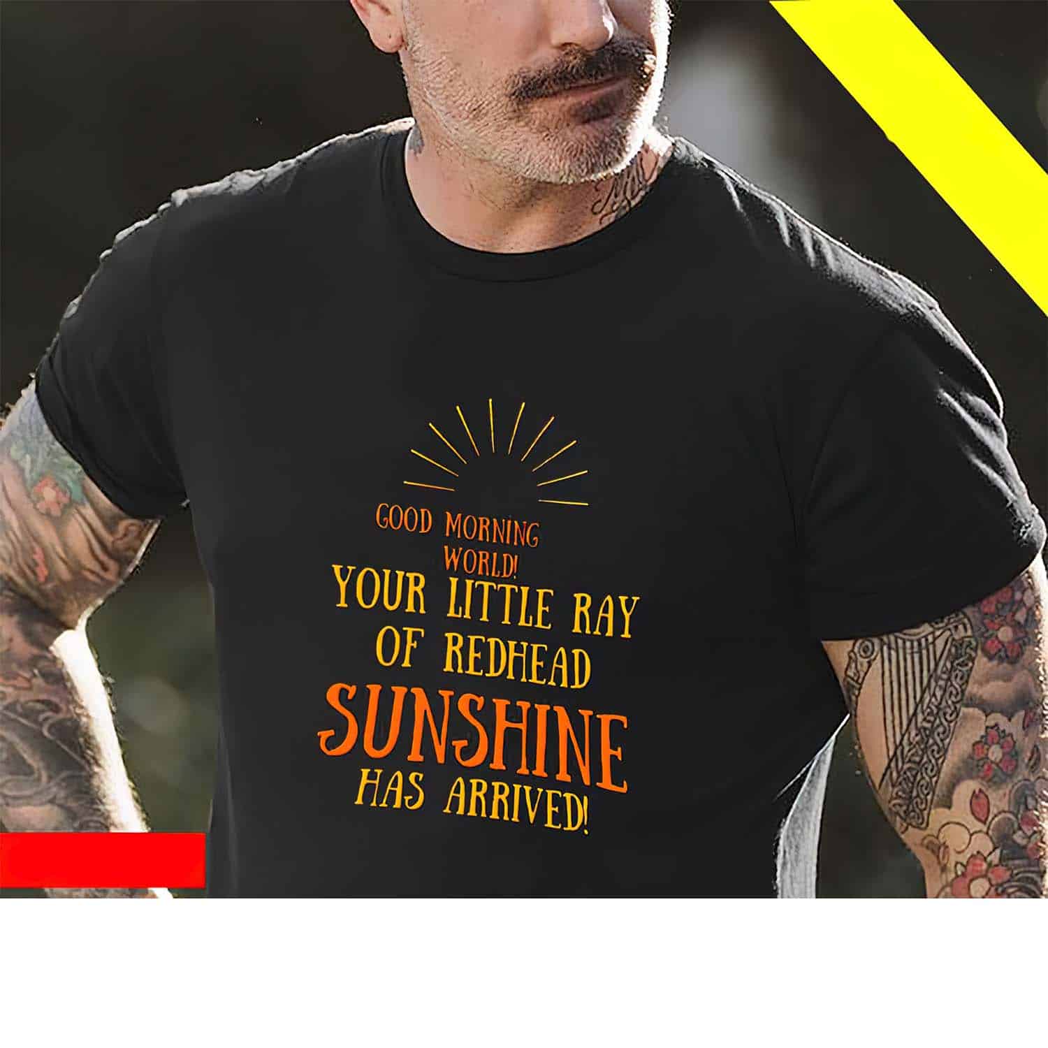 Good Morning World Your Little Ray Of Redhead Sunshine Shirt