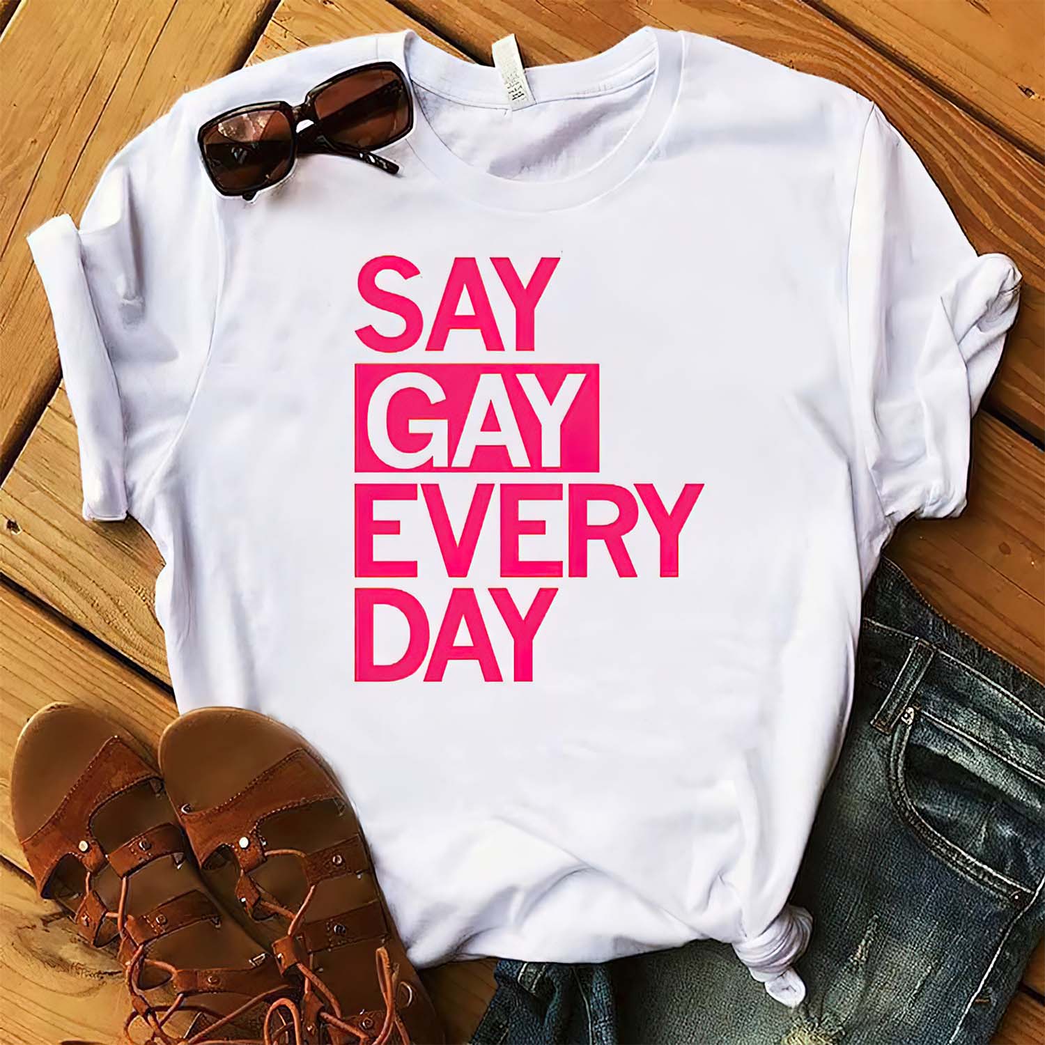 Say Gay Everyday Shirt