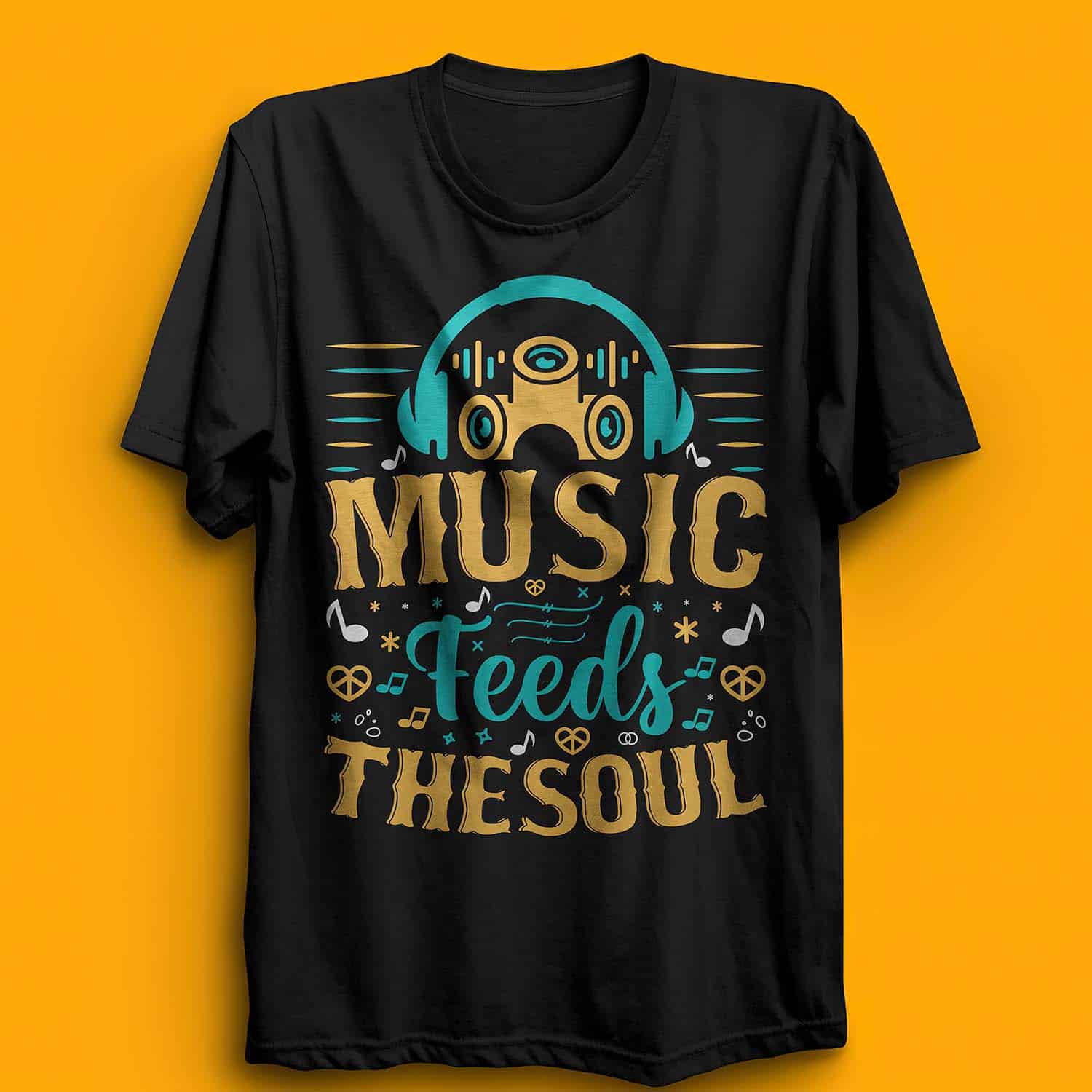 Music Feeds The Soul Shirt Music Feeds The Soul Shirt