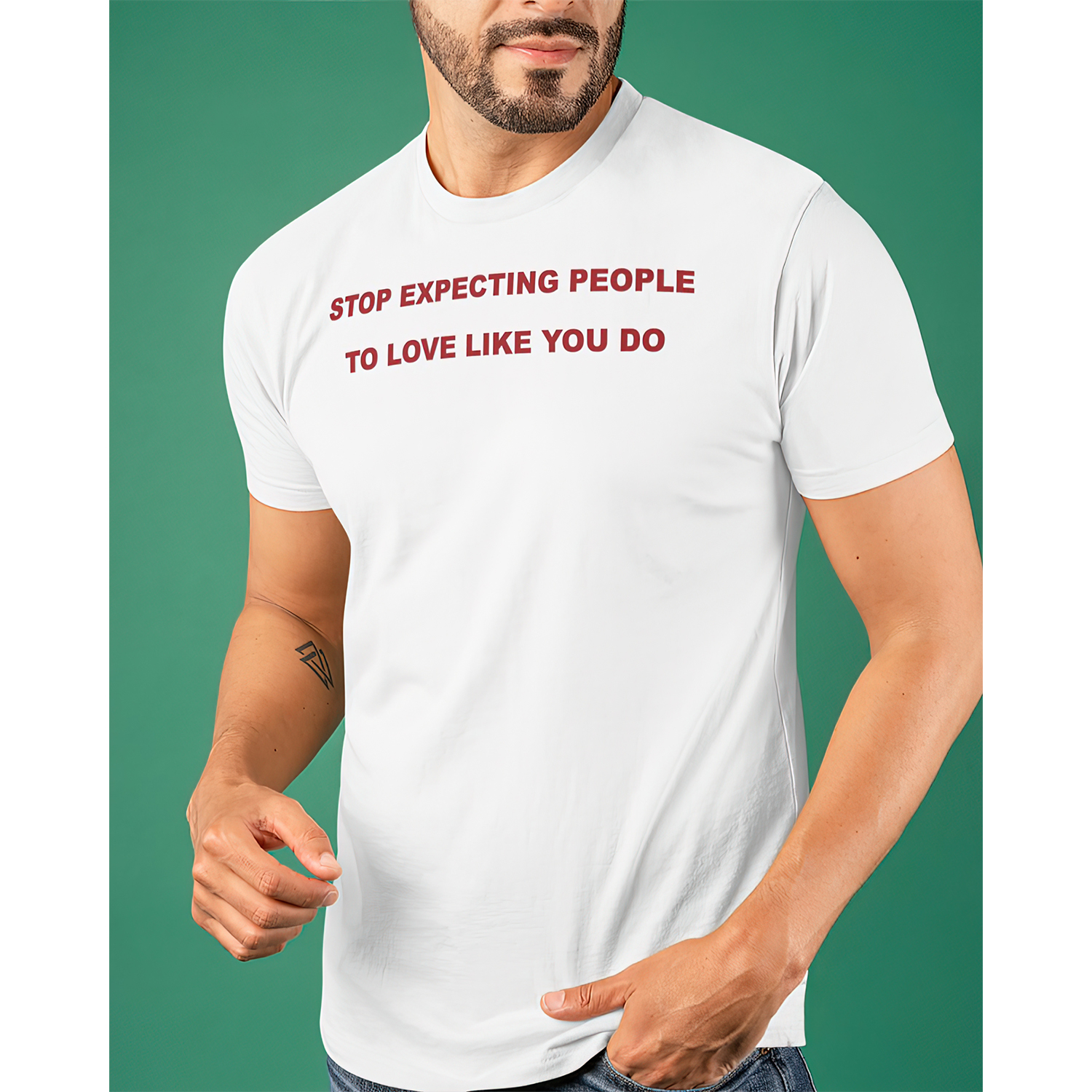 Stop Expecting People To Love Like You Do Shirt