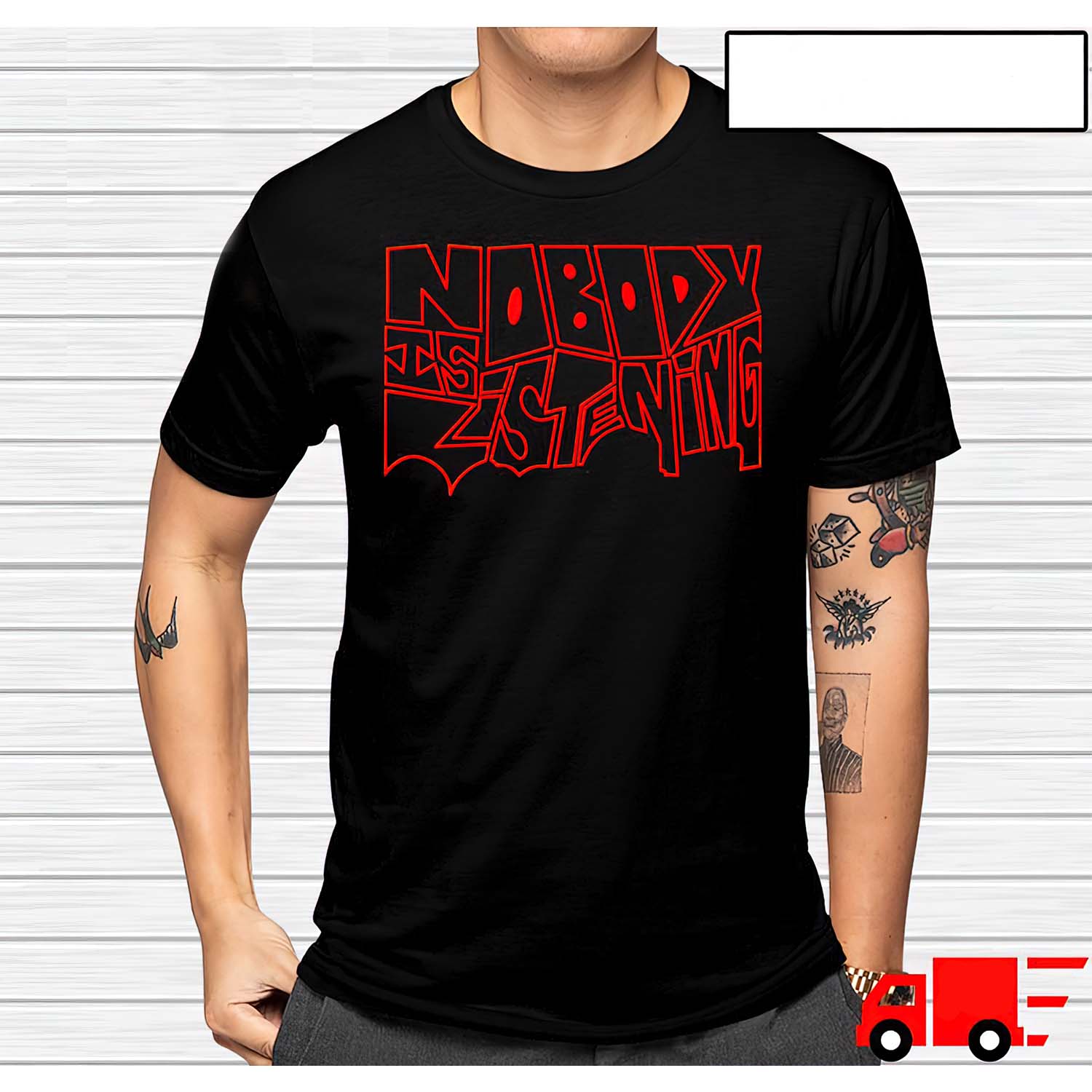 Nobody Is Listening Shirt Nobody Is Listening Shirt
