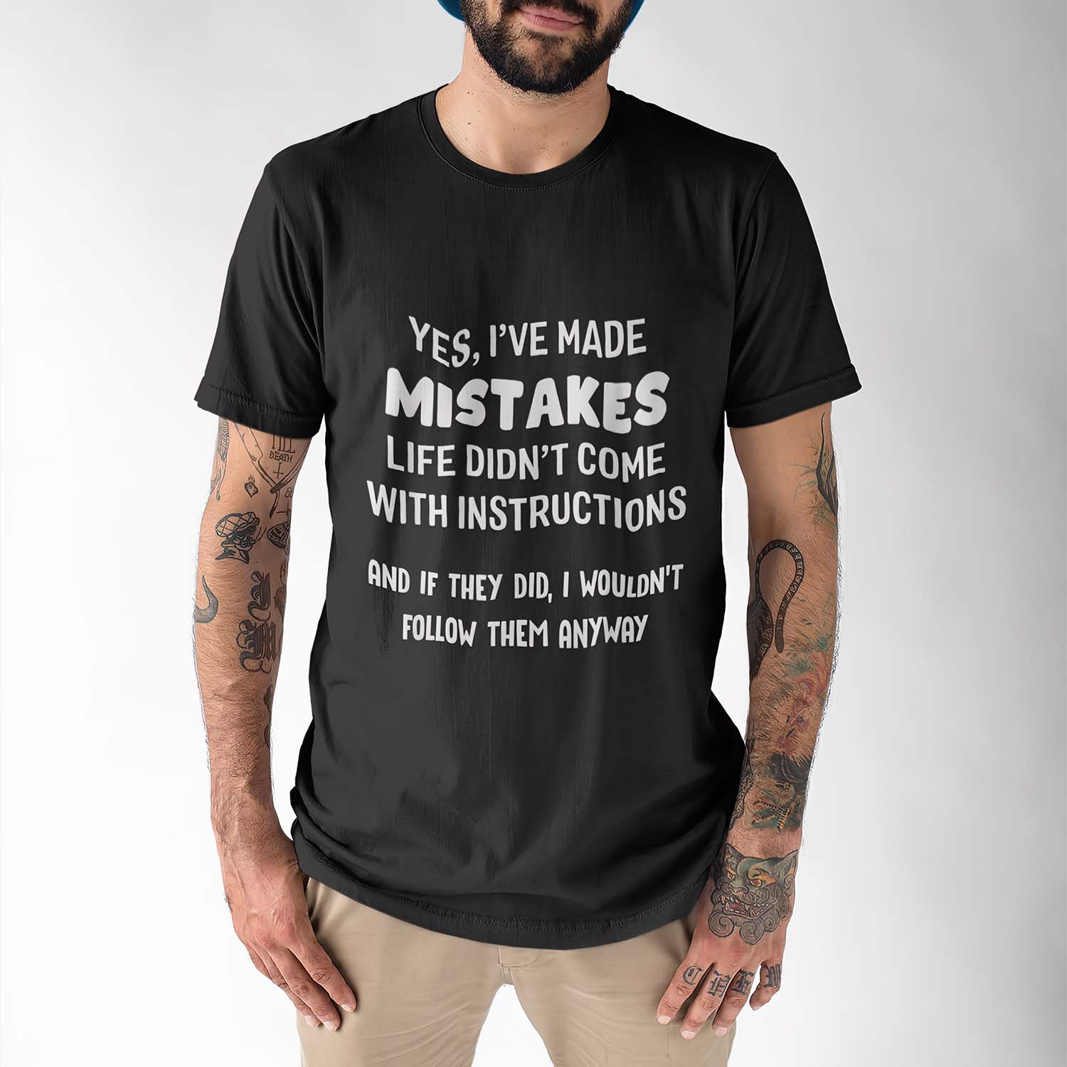 Yes I’Ve Made Mistakes Life Didn’T Come With Instructions Shirt Yes I’Ve Made Mistakes Life Didn’T Come With Instructions Shirt