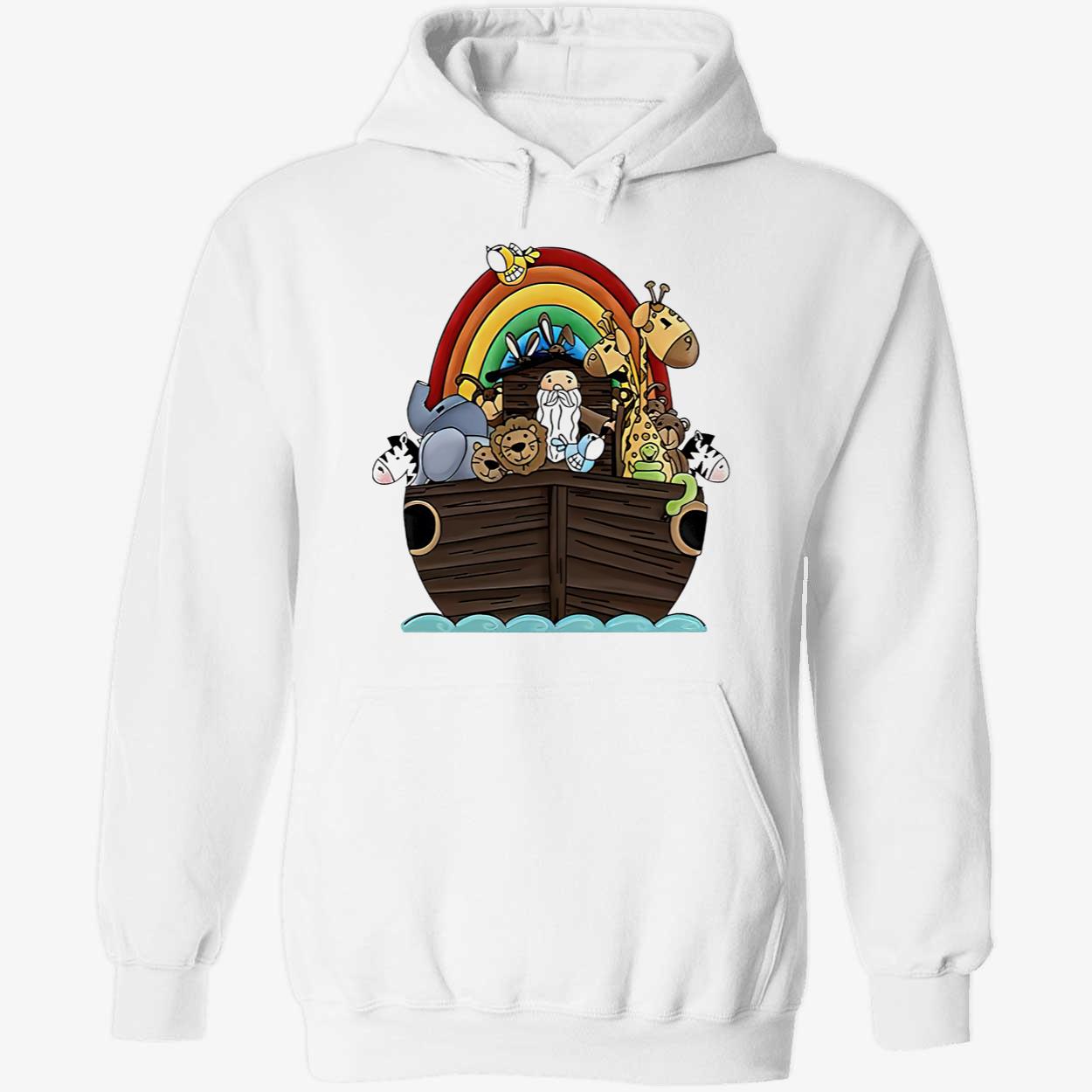Noah’S Ark And Rainbow Infant Shirt Noah’S Ark And Rainbow Infant Shirt