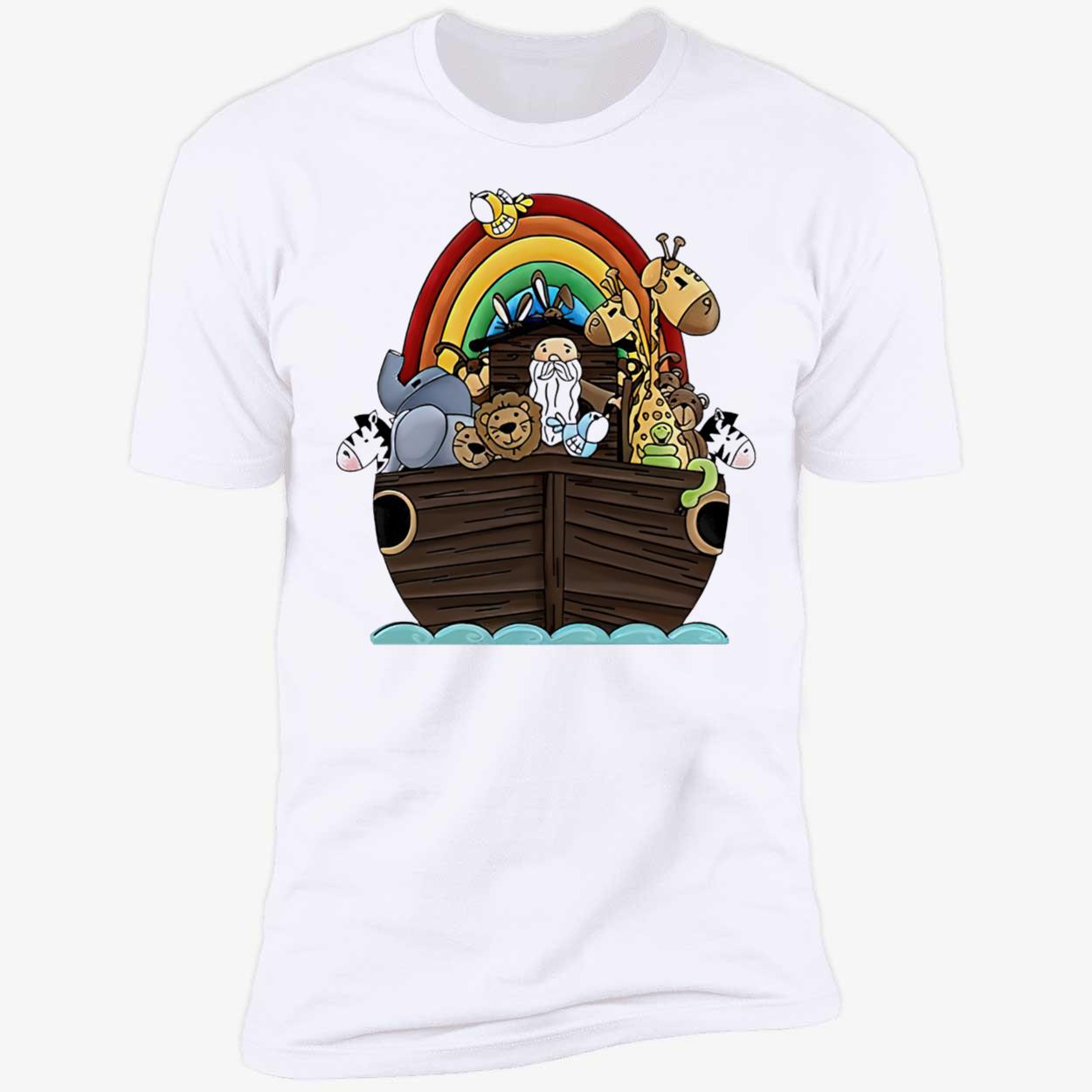 Noah’S Ark And Rainbow Infant Shirt Noah’S Ark And Rainbow Infant Shirt
