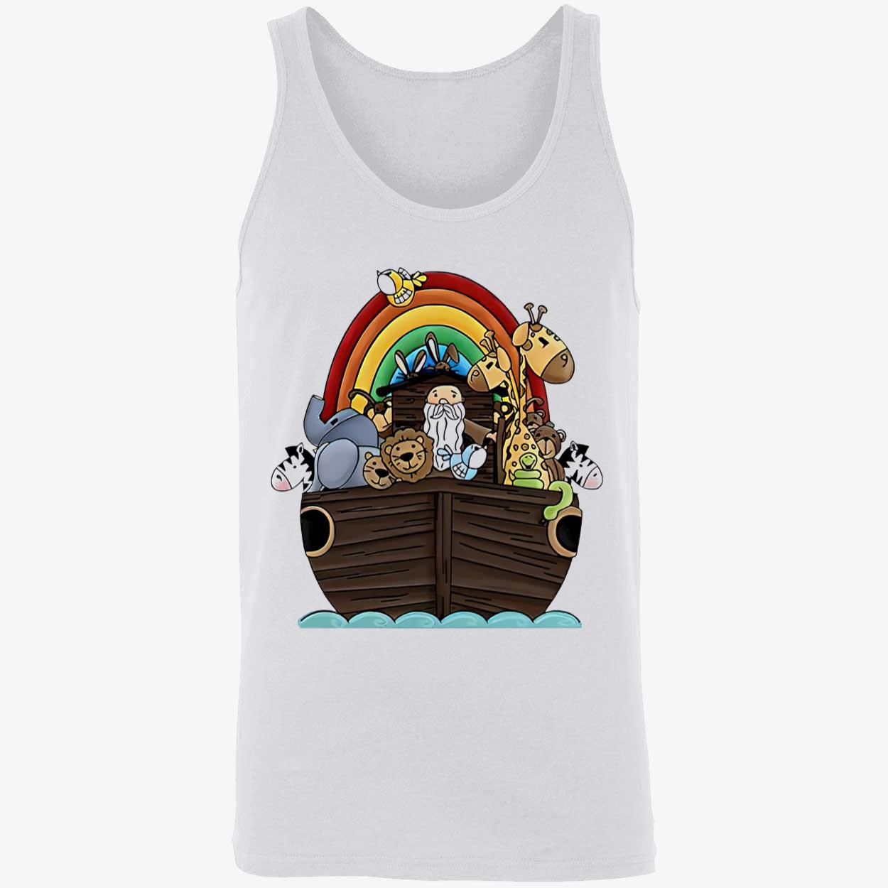 Noah’S Ark And Rainbow Infant Shirt Noah’S Ark And Rainbow Infant Shirt