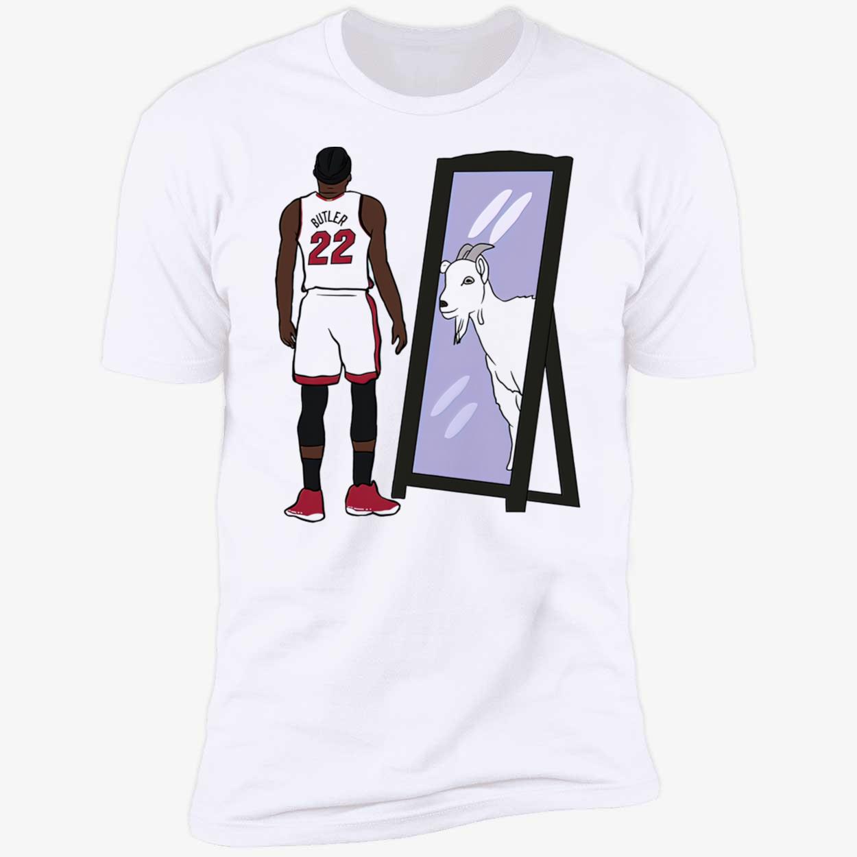 Jimmy Butler Mirror Goat Shirt Jimmy Butler Mirror Goat Shirt