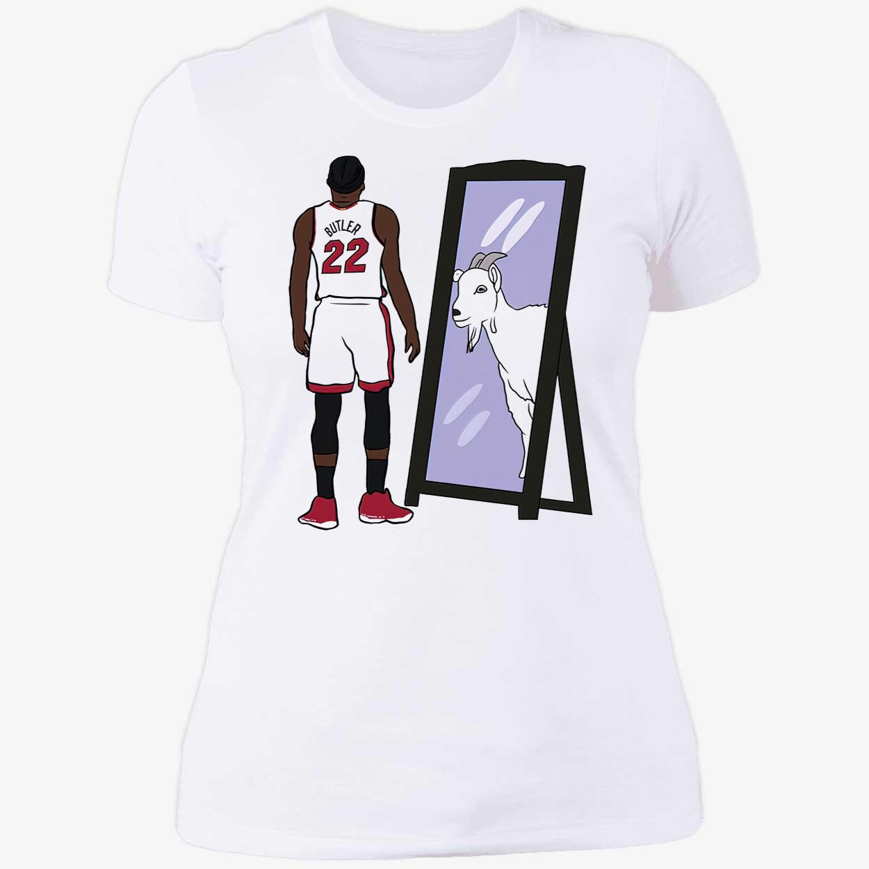 Jimmy Butler Mirror Goat Shirt Jimmy Butler Mirror Goat Shirt
