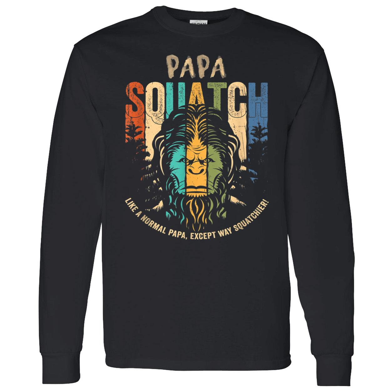 Bigfoot Papa Squatch Vintage Shirt Bigfoot Papa Squatch Vintage Shirt