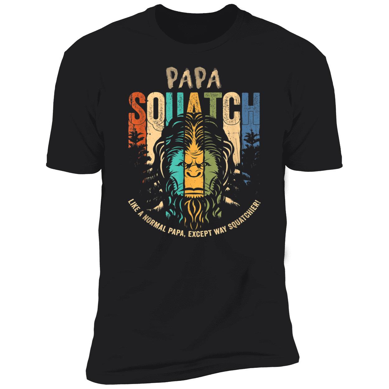 Bigfoot Papa Squatch Vintage Shirt Bigfoot Papa Squatch Vintage Shirt