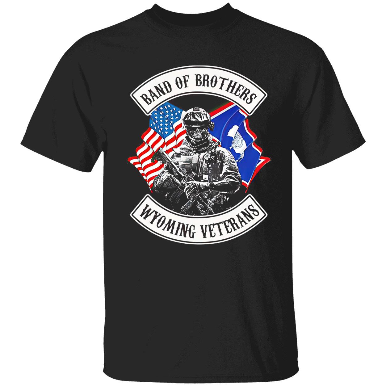 Band Of Brothers Wyoming Veterans Shirt Band Of Brothers Wyoming Veterans Shirt