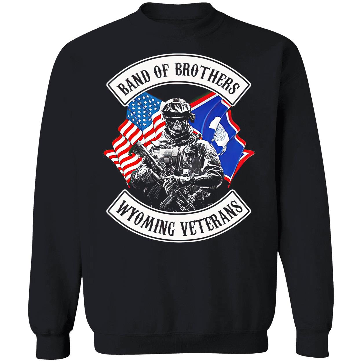 Band Of Brothers Wyoming Veterans Shirt Band Of Brothers Wyoming Veterans Shirt