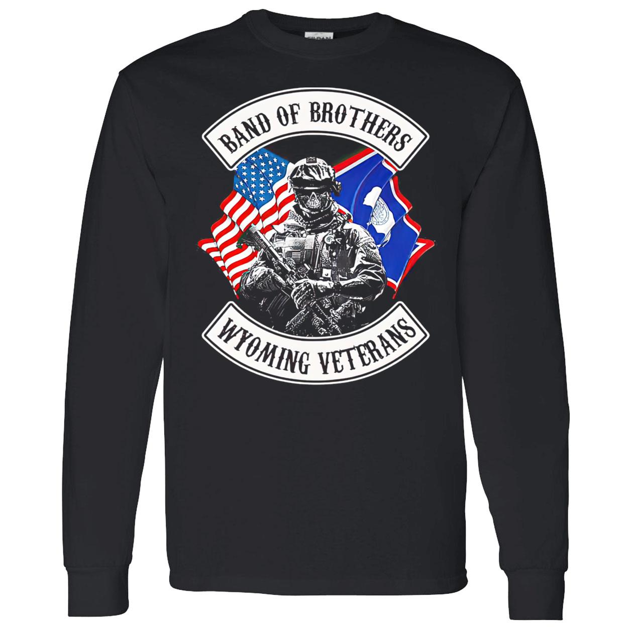 Band Of Brothers Wyoming Veterans Shirt Band Of Brothers Wyoming Veterans Shirt