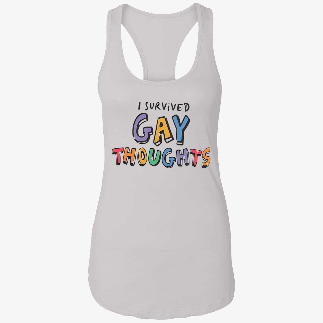 I Survived Gay Thoughts Shirt I Survived Gay Thoughts Shirt