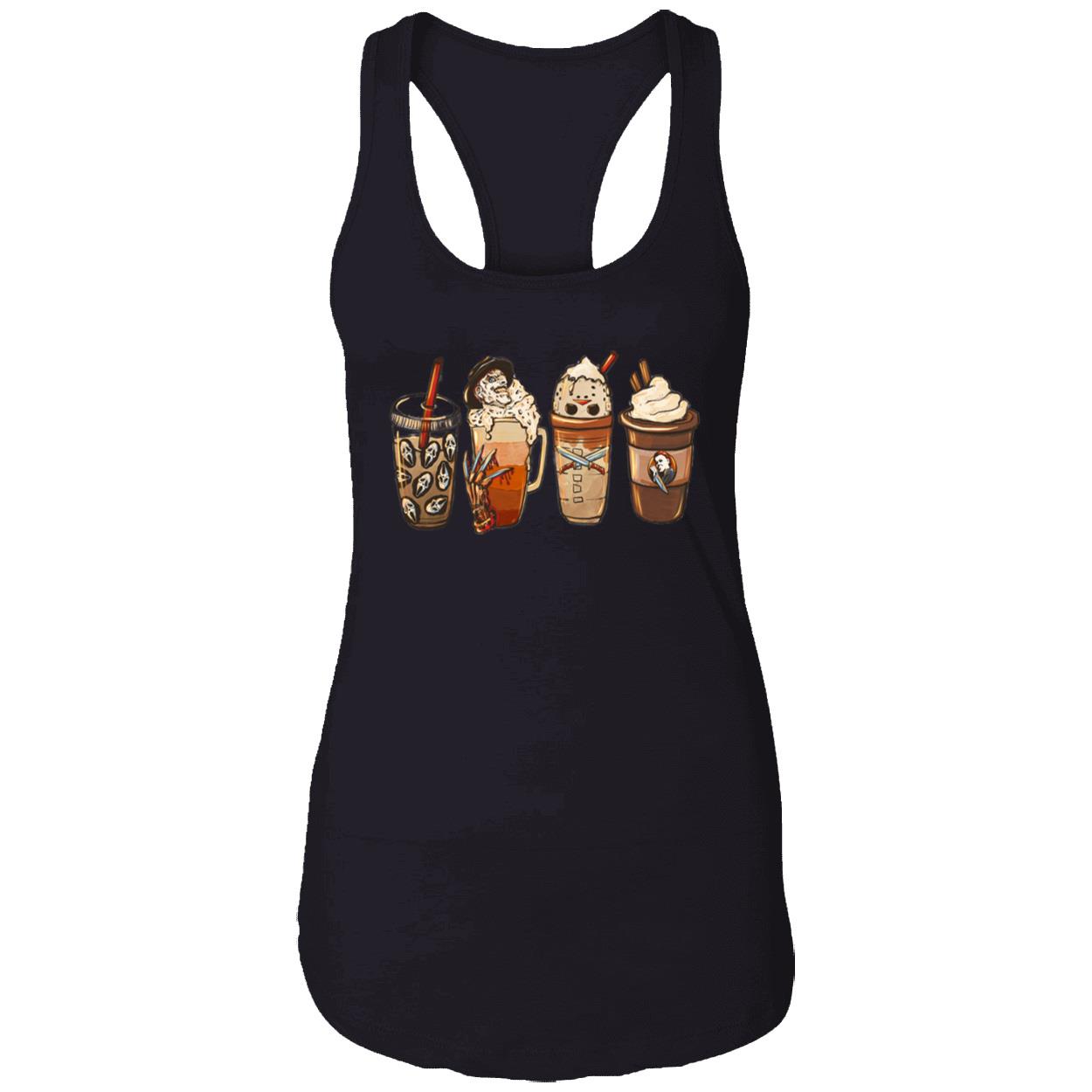 Horror Movie And Coffee Halloween Sweatshirt Horror Movie And Coffee Halloween Sweatshirt
