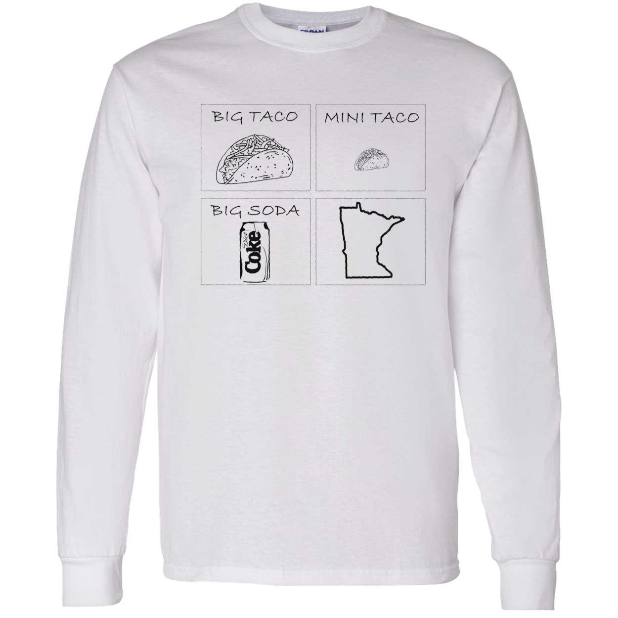 Big Taco Mini Taco Big Soda Shirt Big Taco Mini Taco Big Soda Shirt