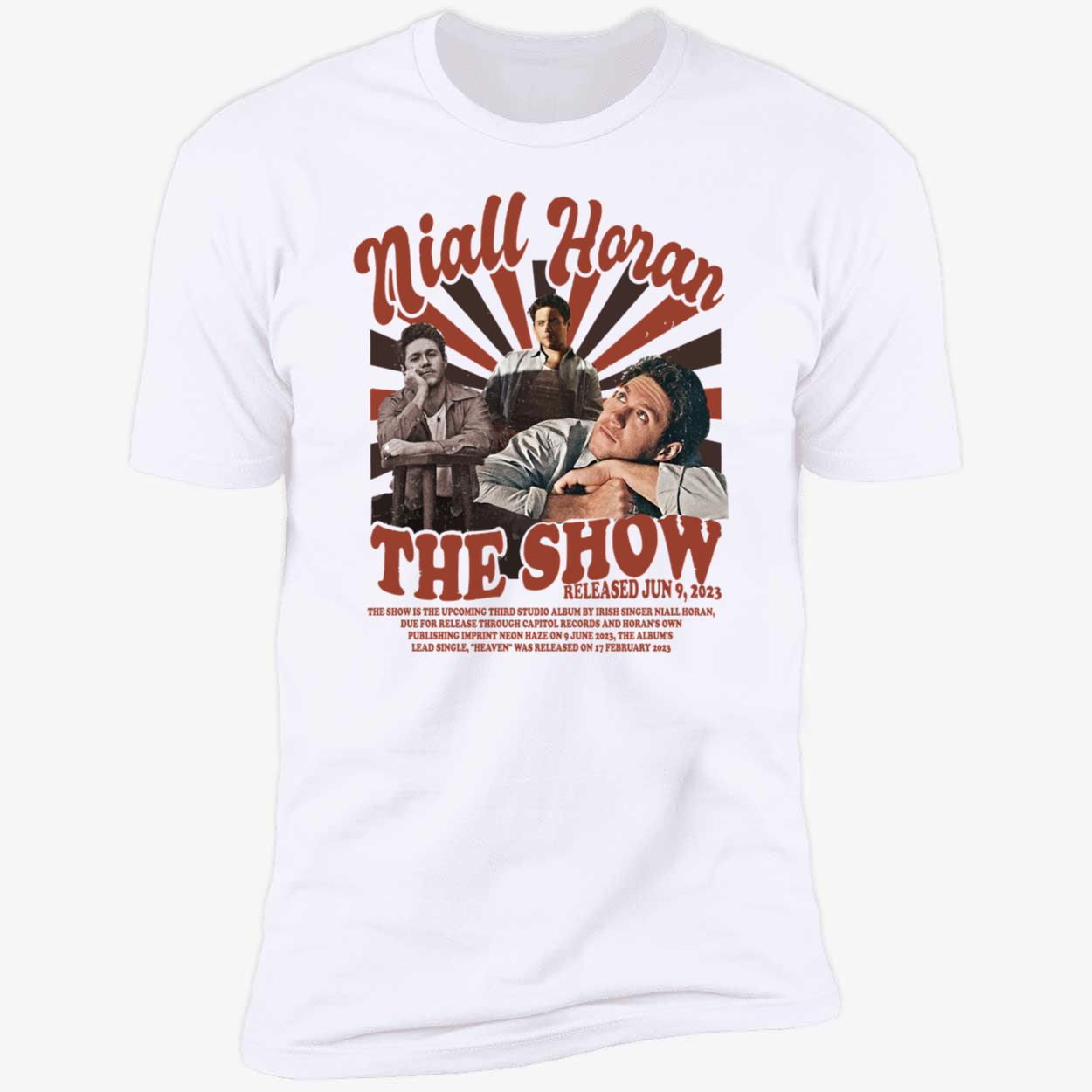 Niall Horan The Show Released Shirt Niall Horan The Show Released Shirt