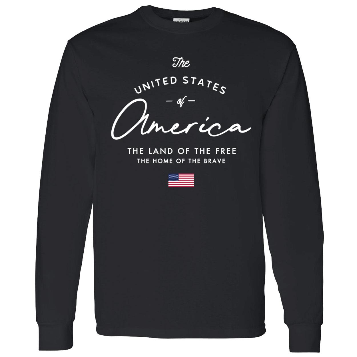 United States The Land Of The Free The Home Of The Brave Shirt United States The Land Of The Free The Home Of The Brave Shirt