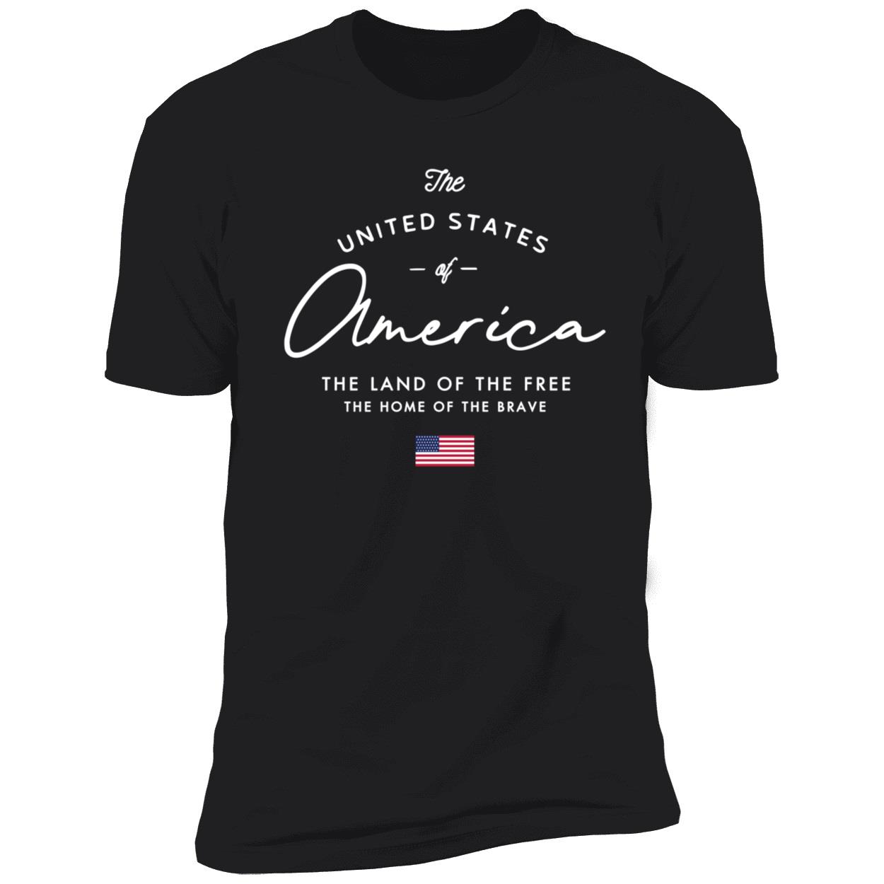 United States The Land Of The Free The Home Of The Brave Shirt United States The Land Of The Free The Home Of The Brave Shirt