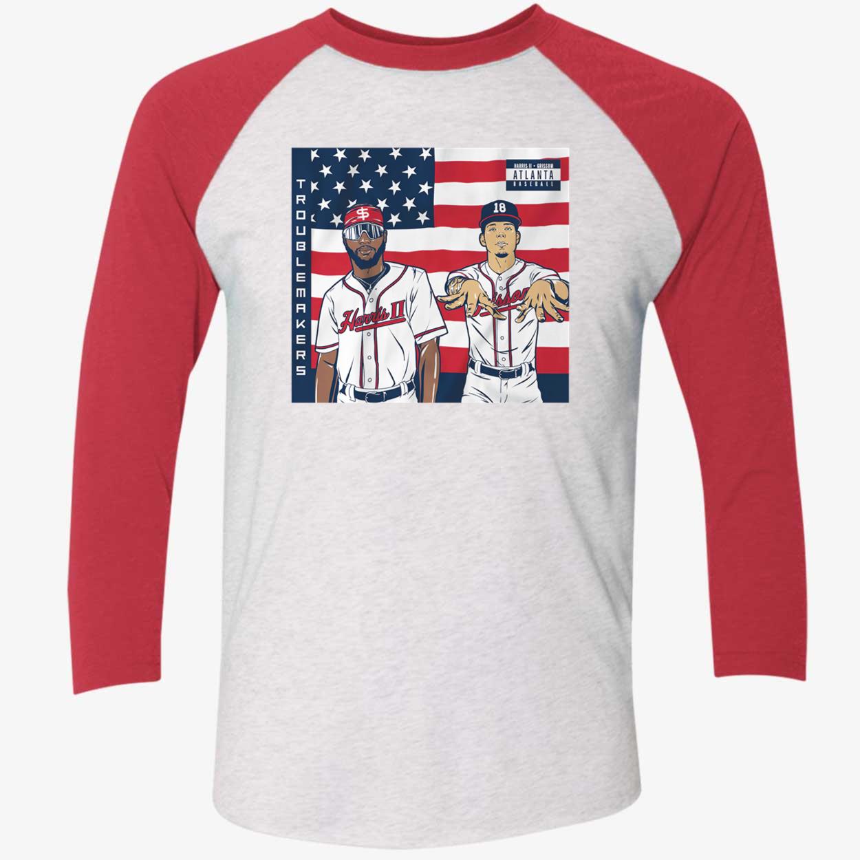Vaughn Grissom And Michael Harris Troublemakers Shirt Vaughn Grissom And Michael Harris Troublemakers Shirt