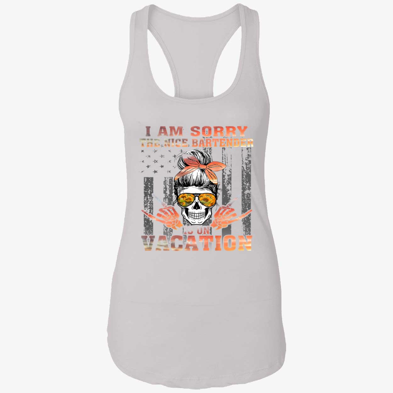 The Nice Bartender Is On Vacation Shirt The Nice Bartender Is On Vacation Shirt