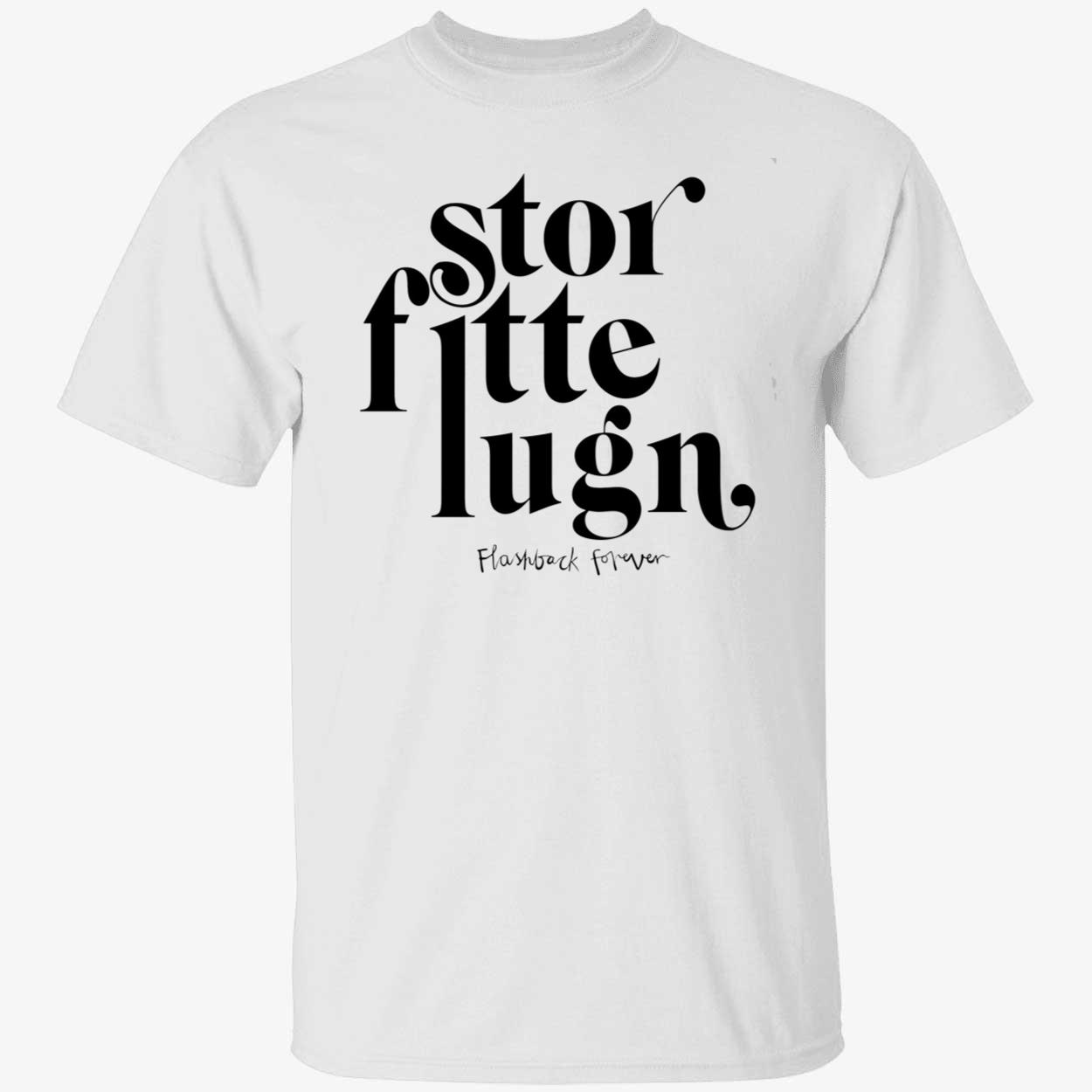 Stor Fitte Lugn Flashback Forever Shirt Stor Fitte Lugn Flashback Forever Shirt