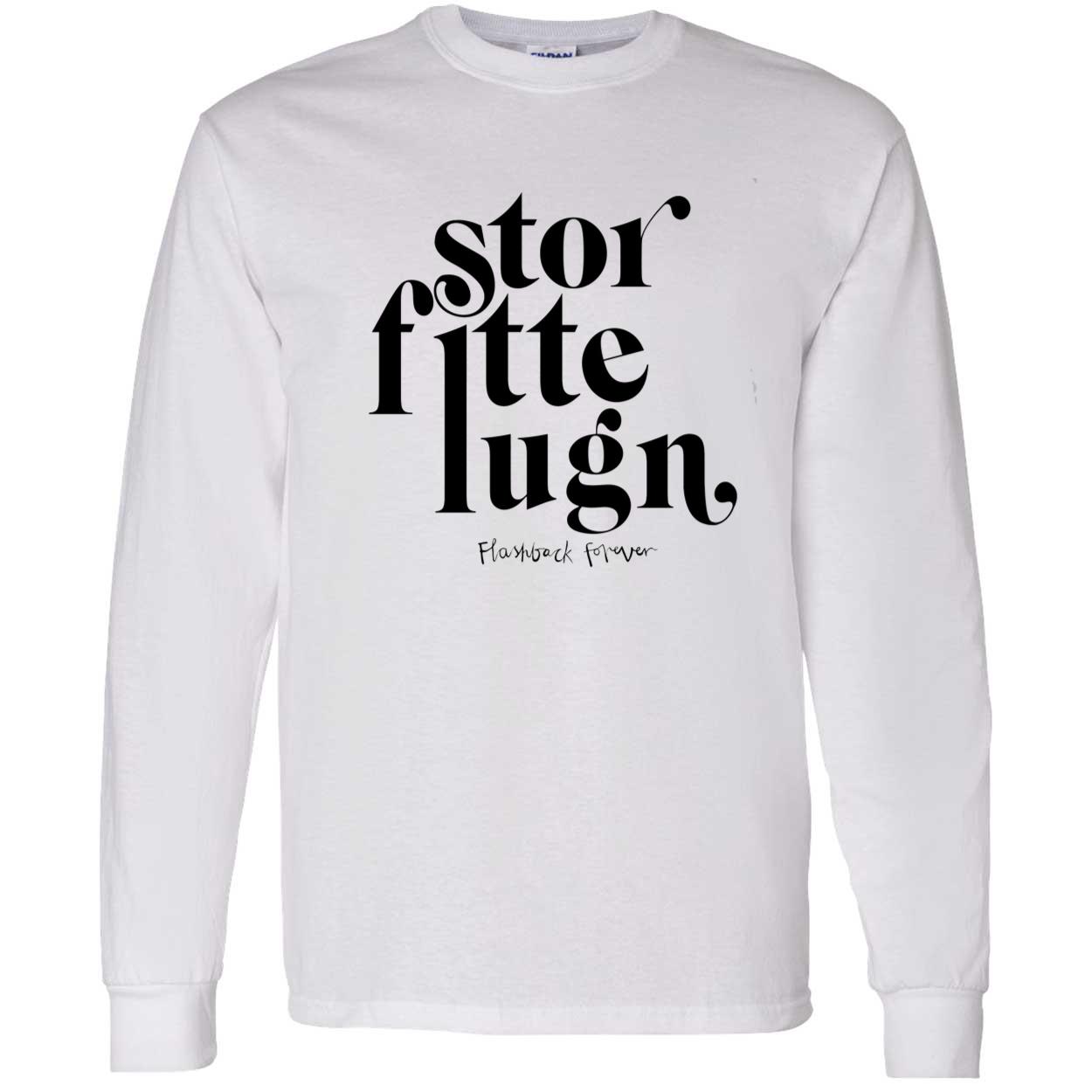 Stor Fitte Lugn Flashback Forever Shirt Stor Fitte Lugn Flashback Forever Shirt