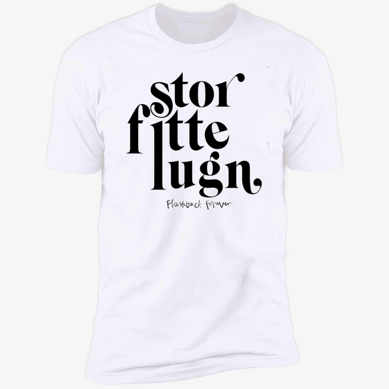 Stor Fitte Lugn Flashback Forever Shirt Stor Fitte Lugn Flashback Forever Shirt