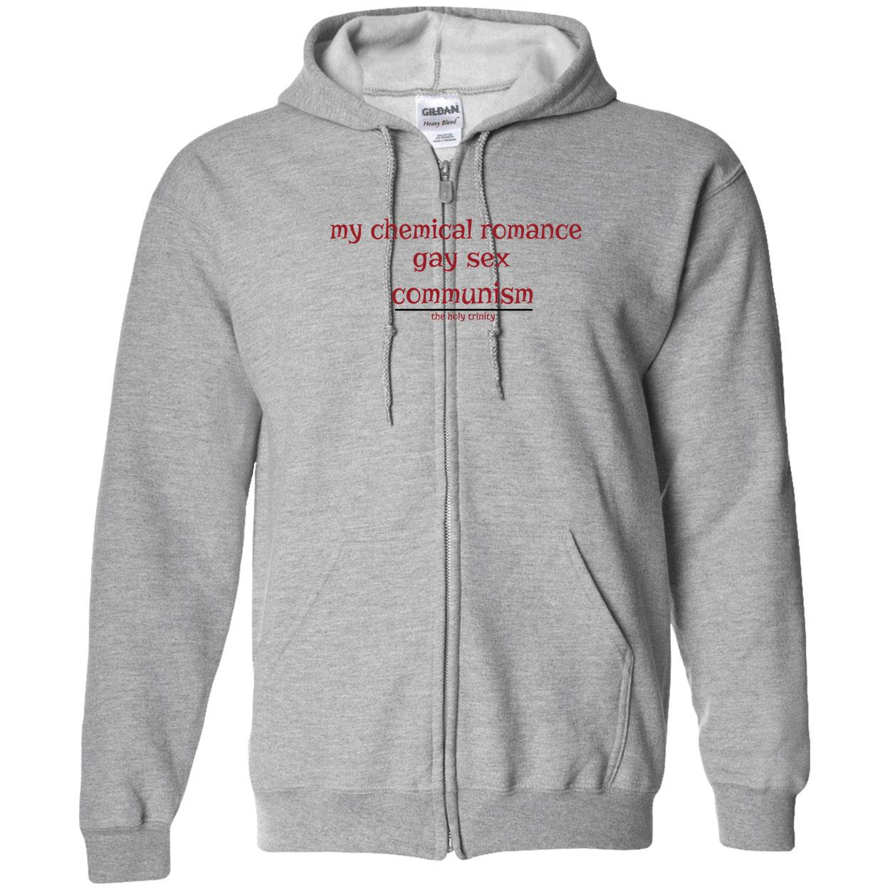 My Chemical Romance Gay Sex Communism Shirt My Chemical Romance Gay Sex Communism Shirt