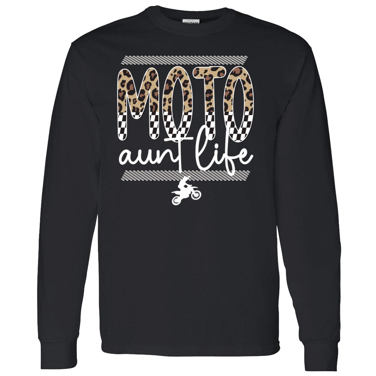 Moto Aunt Life Shirt Moto Aunt Life Shirt