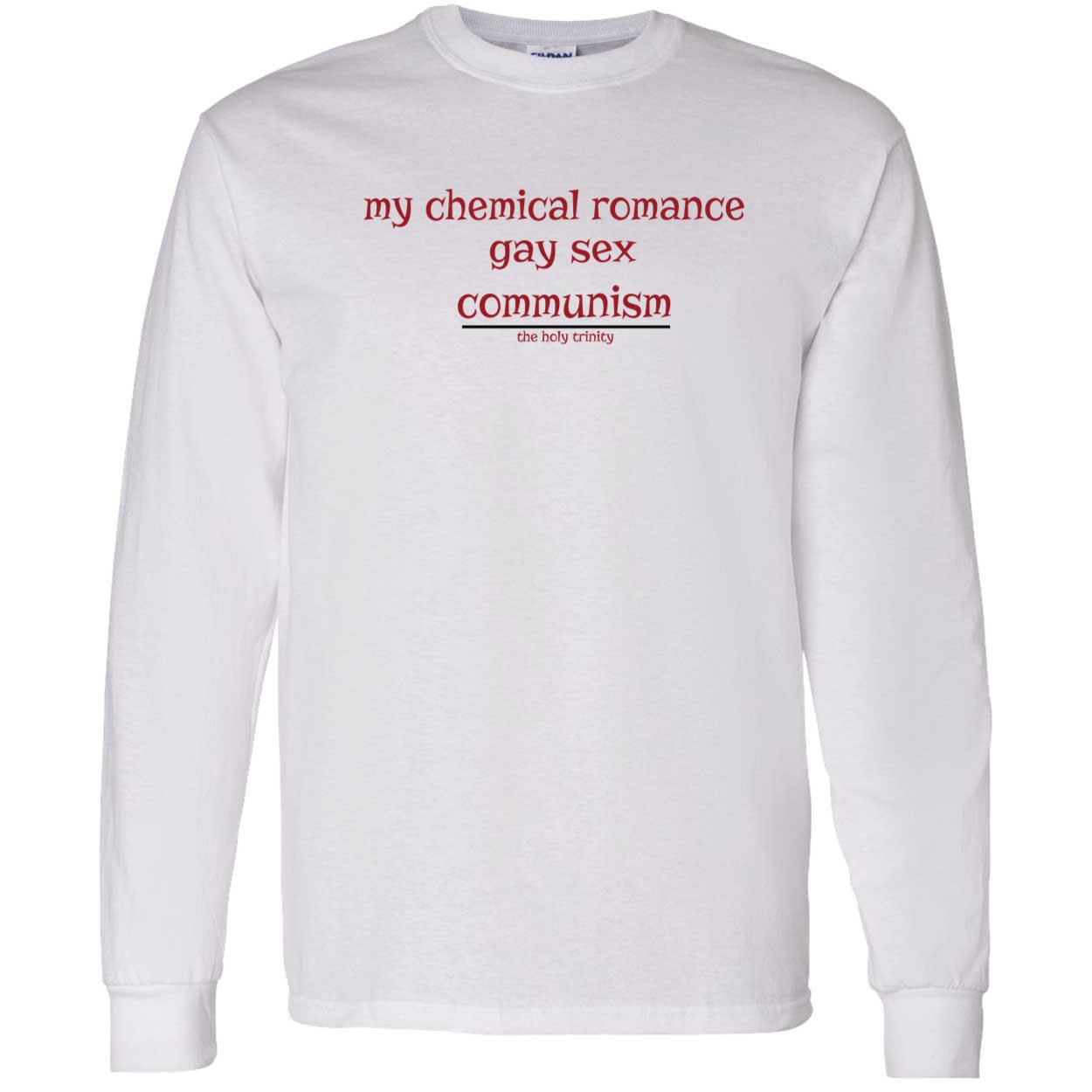 My Chemical Romance Gay Sex Communism Shirt My Chemical Romance Gay Sex Communism Shirt