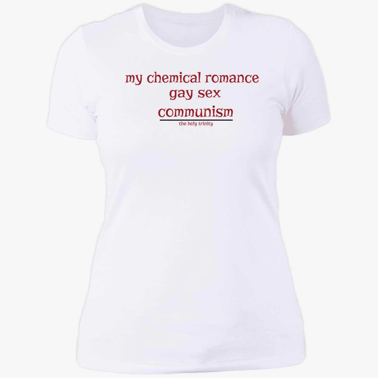 My Chemical Romance Gay Sex Communism Shirt My Chemical Romance Gay Sex Communism Shirt