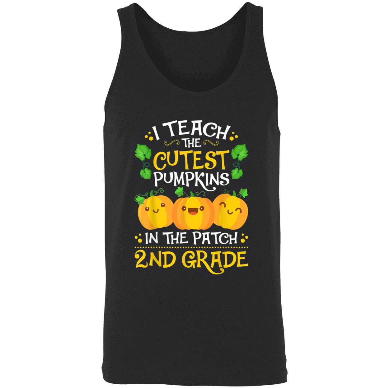 I Teach The Cutest Pumpkin In The Patch 2Nd Grade Shirt I Teach The Cutest Pumpkin In The Patch 2Nd Grade Shirt