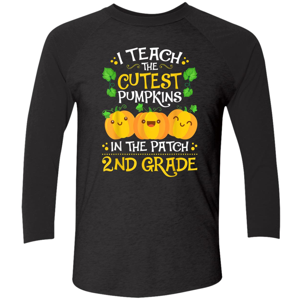 I Teach The Cutest Pumpkin In The Patch 2Nd Grade Shirt I Teach The Cutest Pumpkin In The Patch 2Nd Grade Shirt