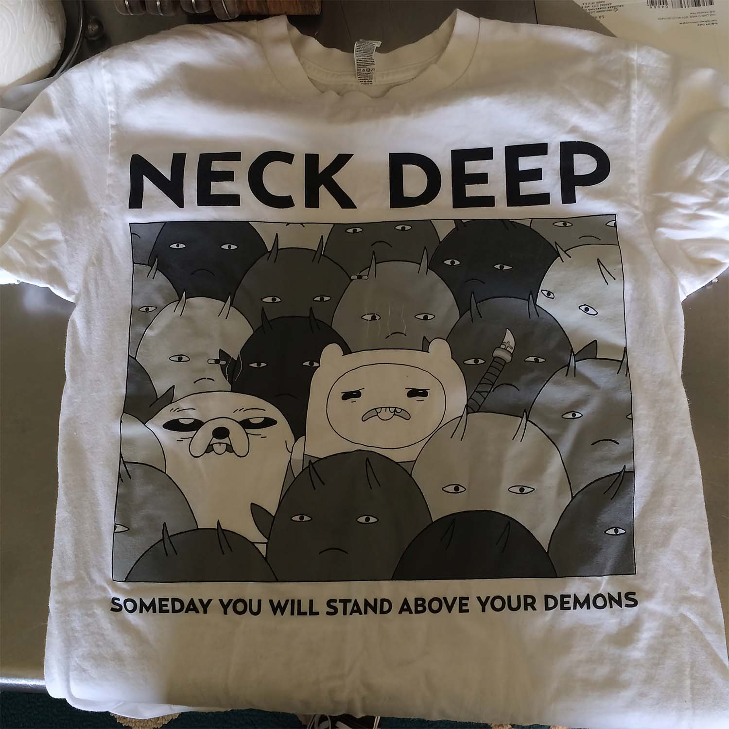 Neck Deep Someday You Will Stand Above Your Demons Shirt Neck Deep Someday You Will Stand Above Your Demons Shirt